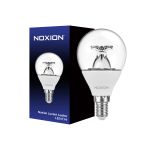 Noxion Lucent Lustre LED E14 Kugel Klar 5.5W 470lm - 822-827 Dim To Warm | Dimmbar - Ersatz Für 40W