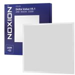 Noxion LED Panel Delta Value V5 28W 3920lm - 830-840 CCT | 60x60cm - Backlit - DALI Dimmbar