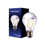 Noxion Lucent LED E27 Birne Fadenlampe Klar 7W 680lm - 827 Extra Warmweiß | Ersatz für 60W