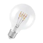 Osram Vintage 1906 LED E27 Globe Fadenlampe Klar 4.8W 470lm - 827 Extra Warmweiß | Dimmbar - Ersatz Für 40W