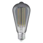 Ledvance Vintage 1906 LED E27 Edison Smoke 11W 500lm - 818 Extra Warmweiß | Dimmbar - Ersatz Für 42W