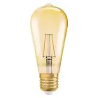 Ledvance Vintage 1906 LED E27 Birne Gold 2.5W 220lm - 824 Extra Warmweiß | Ersatz für 22W