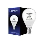 Noxion Lucent Lustre LED E14 Kugel Klar 5.5W 470lm - 822-827 Dim To Warm | Dimmbar - Ersatz Für 40W